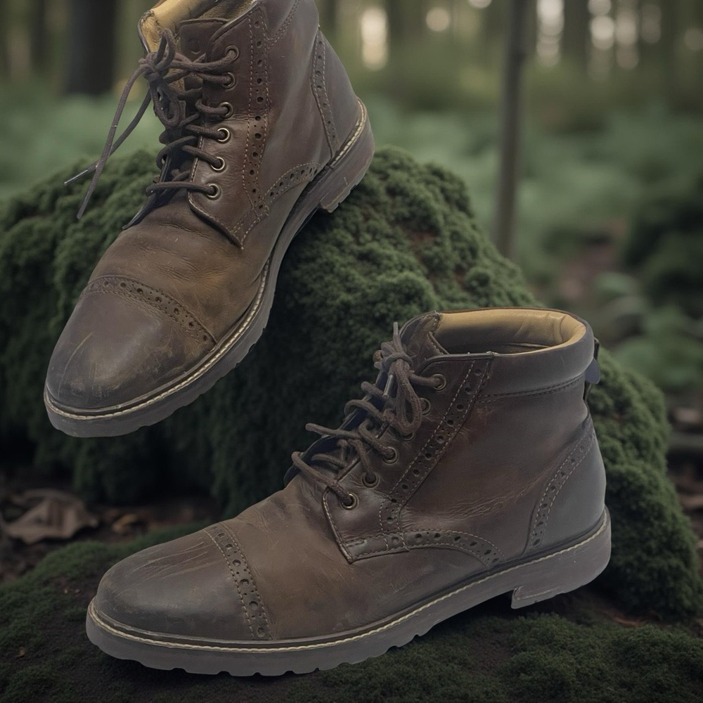 Florsheim Brown Leather Boots